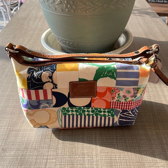 Coach Handbags - Coach Mini Bag Multi Color